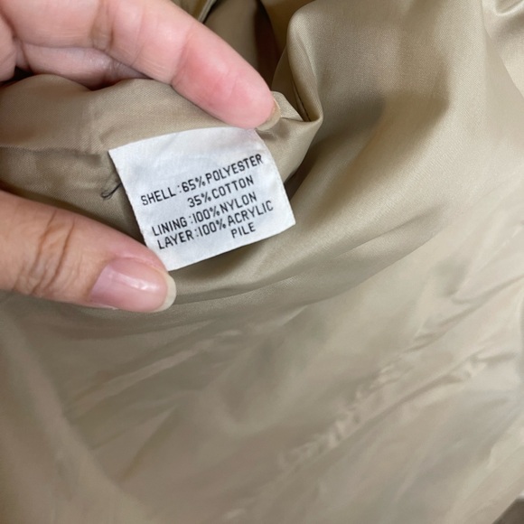 Classic Vintage Tan Trench Coat - Picture 9 of 14